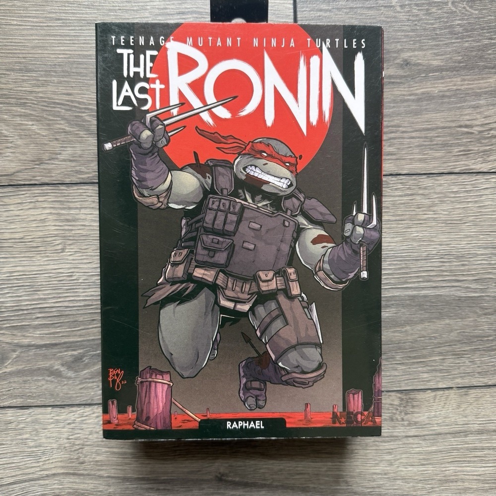 NECA TMNT The Last Ronin Raphael Action Figure Teenage Mutant Ninja Turtles 7 in